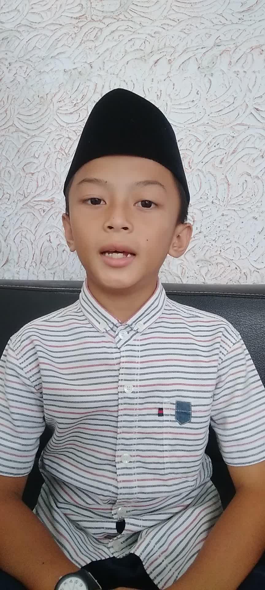 HAFIZ2027 ALDAN ABDILLAH SOPIAN KUNINGAN JAWA BARAT 8 TAHUN 3 JUZ AL-QUR'AN