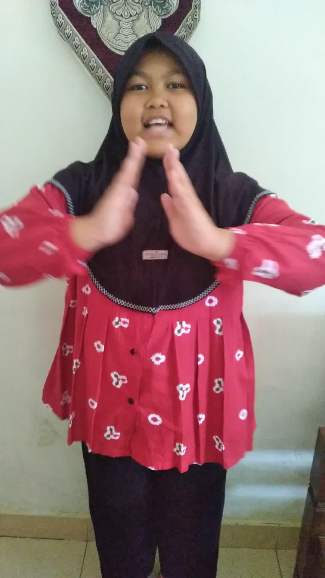 HAFIZ2027 Hilyatusy Syifa Suwandi Wonosobo Jawa Tengah 9 thn 3 juz( 30,29,28) Semoga Allah Ridho dan Allah mudahkan # hafizindonesia2027 #