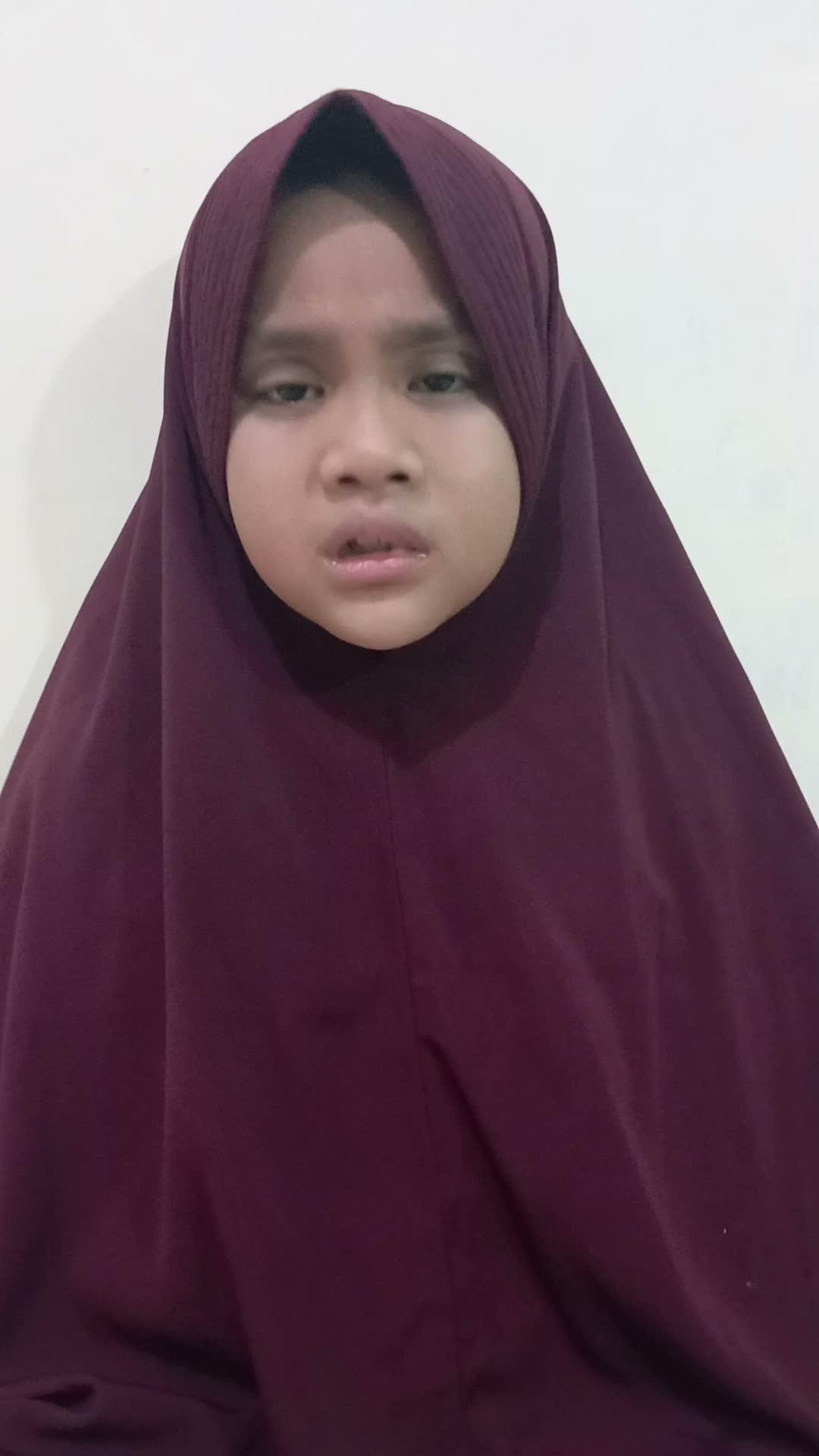 HAFIZ2027 SALSABILA HANIFA RAMADHANI KOTA PEKANBARU USIA 9 TAHUN Jumlah Hafalan 5 Juz Al-Qur'an
