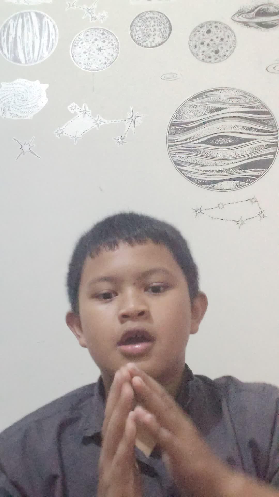 #hafizindonesia2027
Akram ziyad hamizan
Hafalan 3 juz
Pekanbaru, riau
