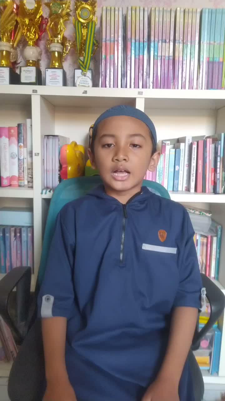 HAFIZ2027 MUHAMMAD ALDO SHAKEIL ALFATIH MOJOKERTO JAWA TIMUR 9 TAHUN   
15 JUZ