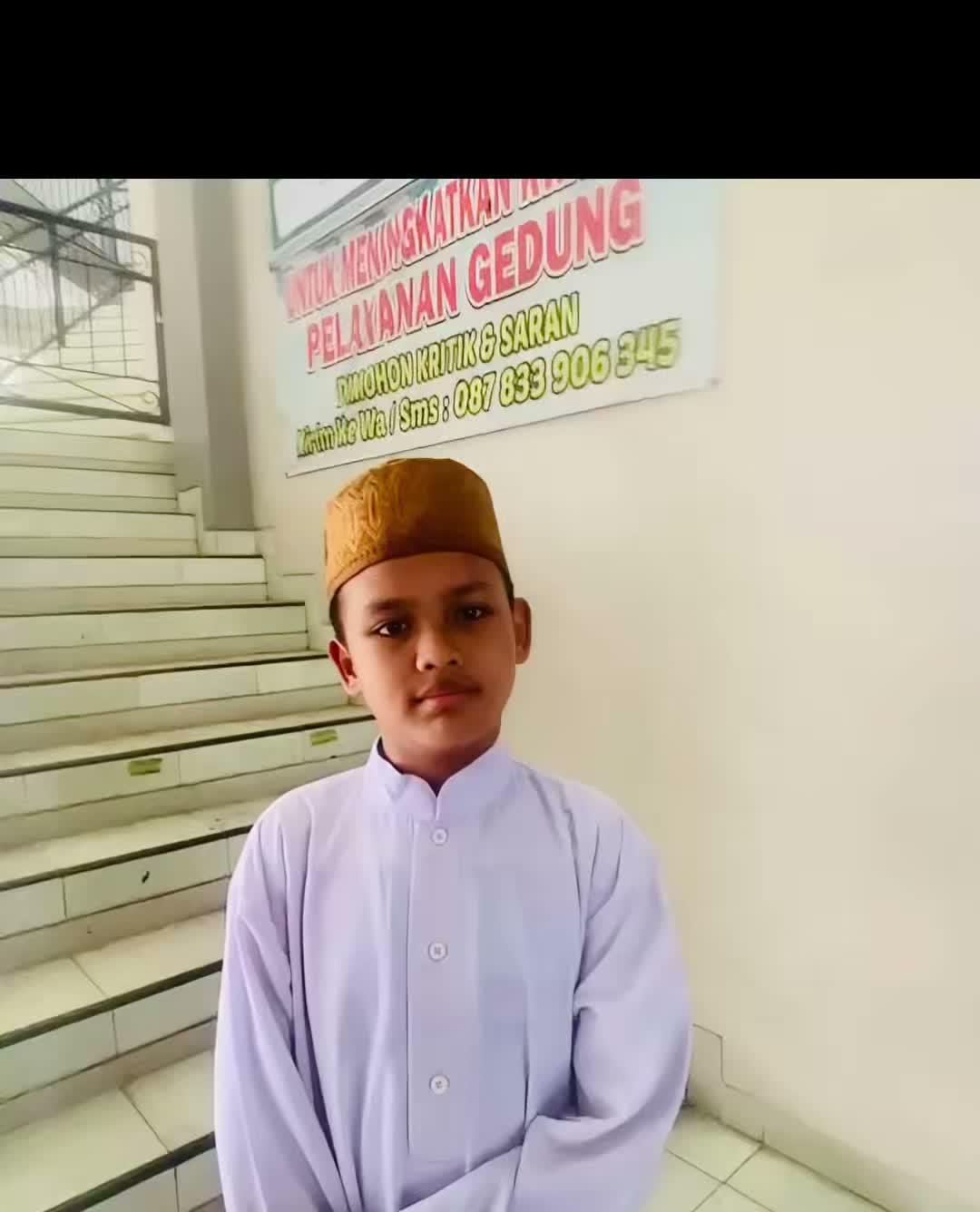 HAFIZ2027 QAID BEKASI 12 TH 3 JUZ. Seorang Autoimun yg slalu brsemangat mjd hafiz quran dan bersyiar al quran. #hafizindonesia2027 