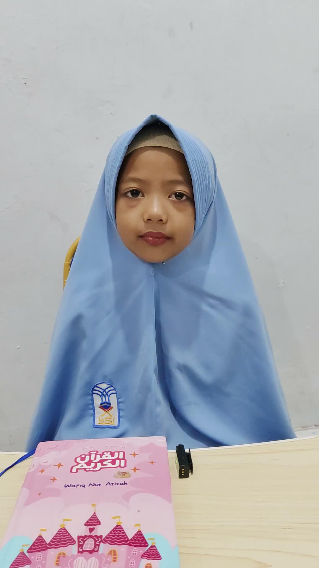 HAFIZ2027 WAFIQ NUR AZIZAH JAKARTA PUSAT 8 TAHUN 3 JUZ