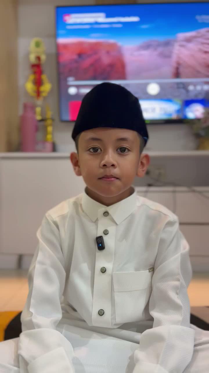 HAFIZ2027 M. ZHAFRAN ABDILLAH ARSYAH  BEKASI 10th 4Juz 
#hafizindonesia2027
#calonhafizindonesia2027
#hafiz2027